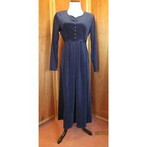 Vintage Helen Blake Gypsy Corduroy High Waist Gatsby Office/Casual Dress USA S12